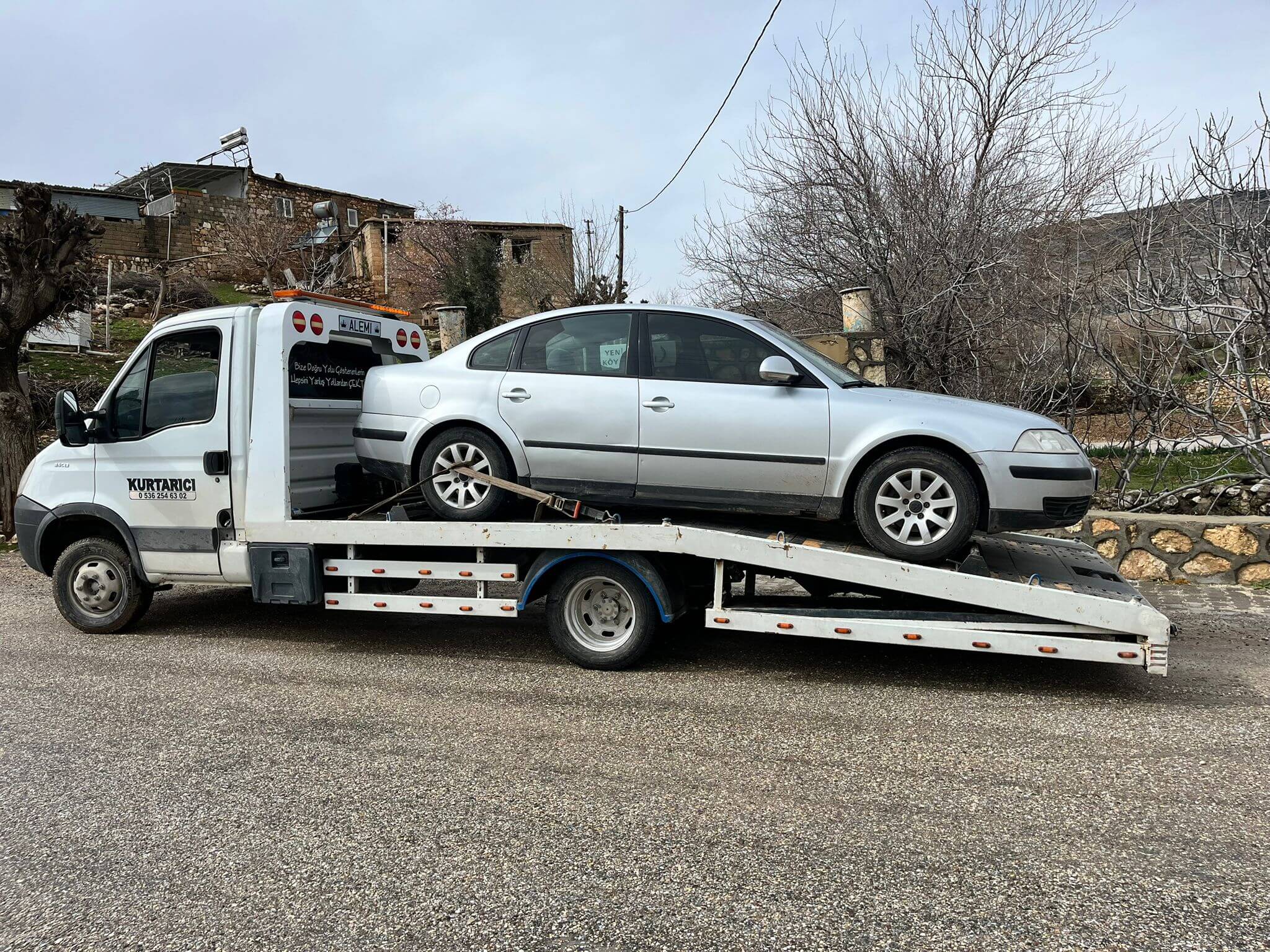 7/24 Oto Kurtarıcı Kahta Mavi 02