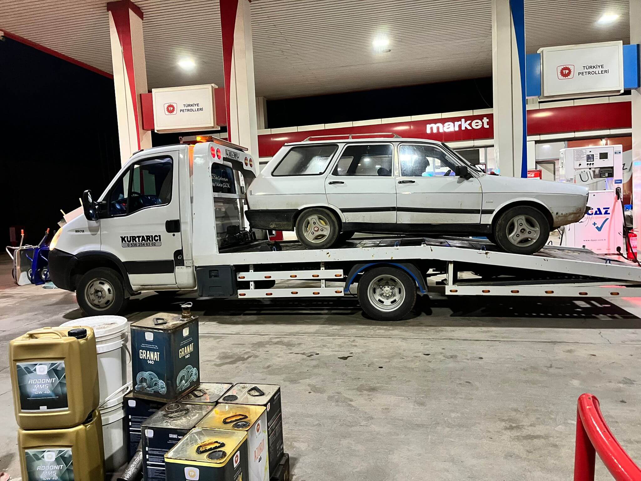 Gece Yol Yardım Mavi 02 Adıyaman